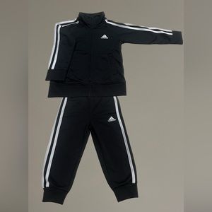 Adidas Jacket & Pants Set track suit  - Little Kid